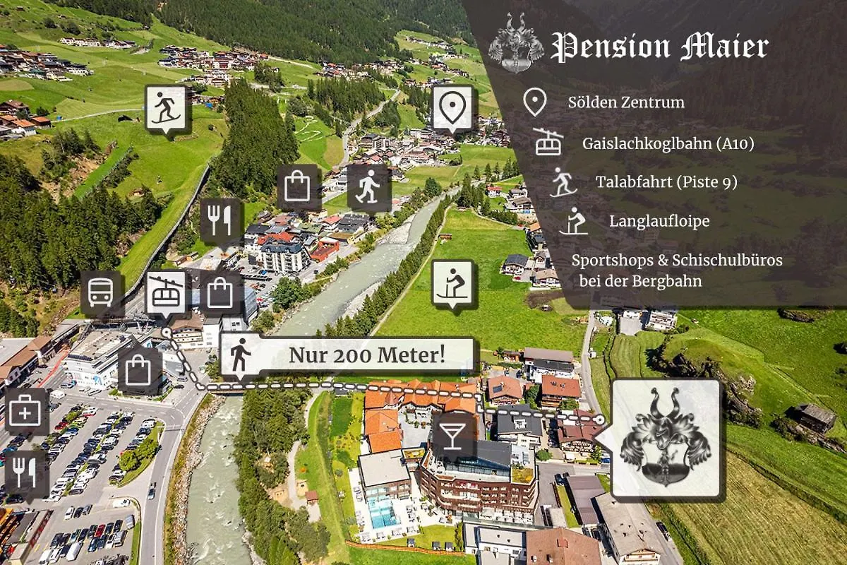 Pensjonat Fruehstueckspension Maier Sölden